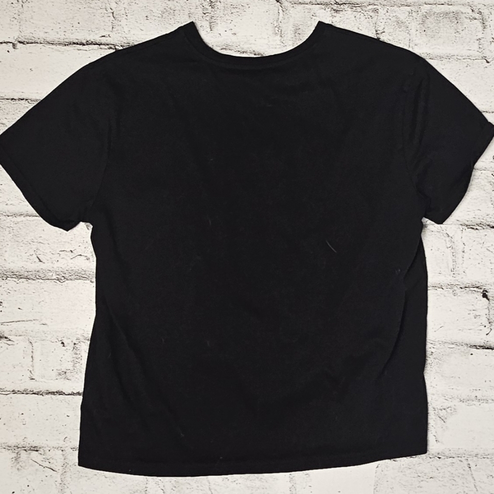 The Rolling Stones Womens Large Black Tongue Logo Graphic Band Tee - Picture 7 of 11